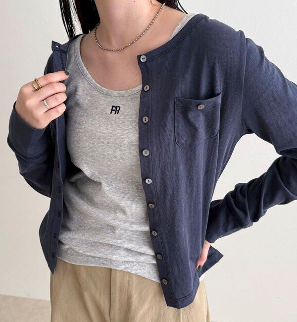 fredy emue「FR刺繍タンクトップ」|タンクトップ|