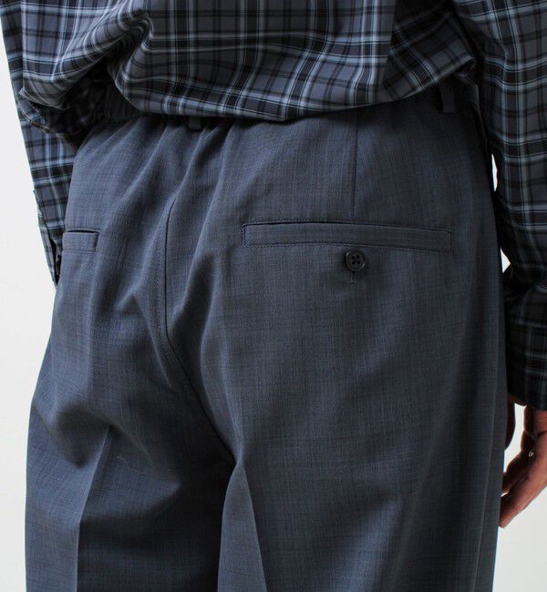 GLOSTER「【セットアップ着用可能】ドライポリワイドパンツ」|チノ|