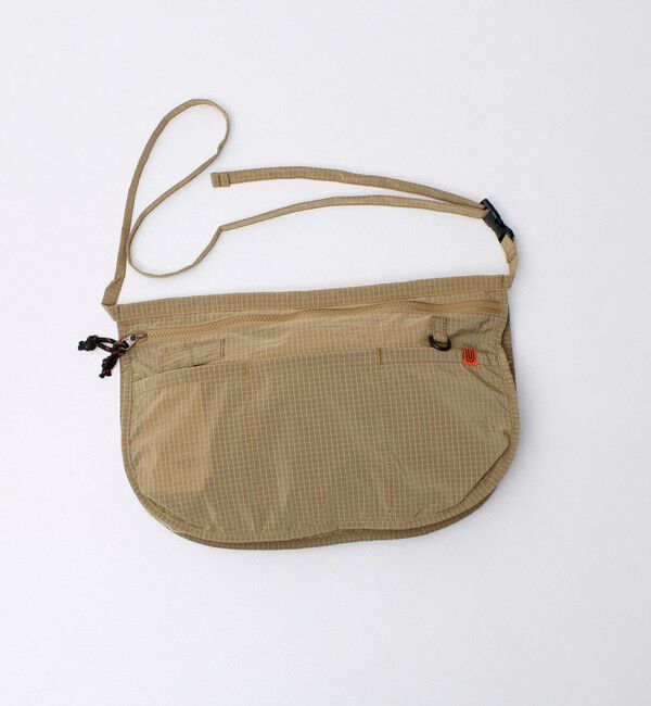 GLOSTER「【UNIVERSAL OVERALL】Ripstop Apron Bag」|ショルダー・メッセンジャー|ベージュ