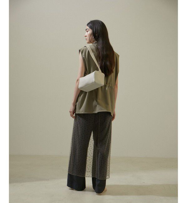 SALON adam et rope'「ドットチュールスカート」|スカート|