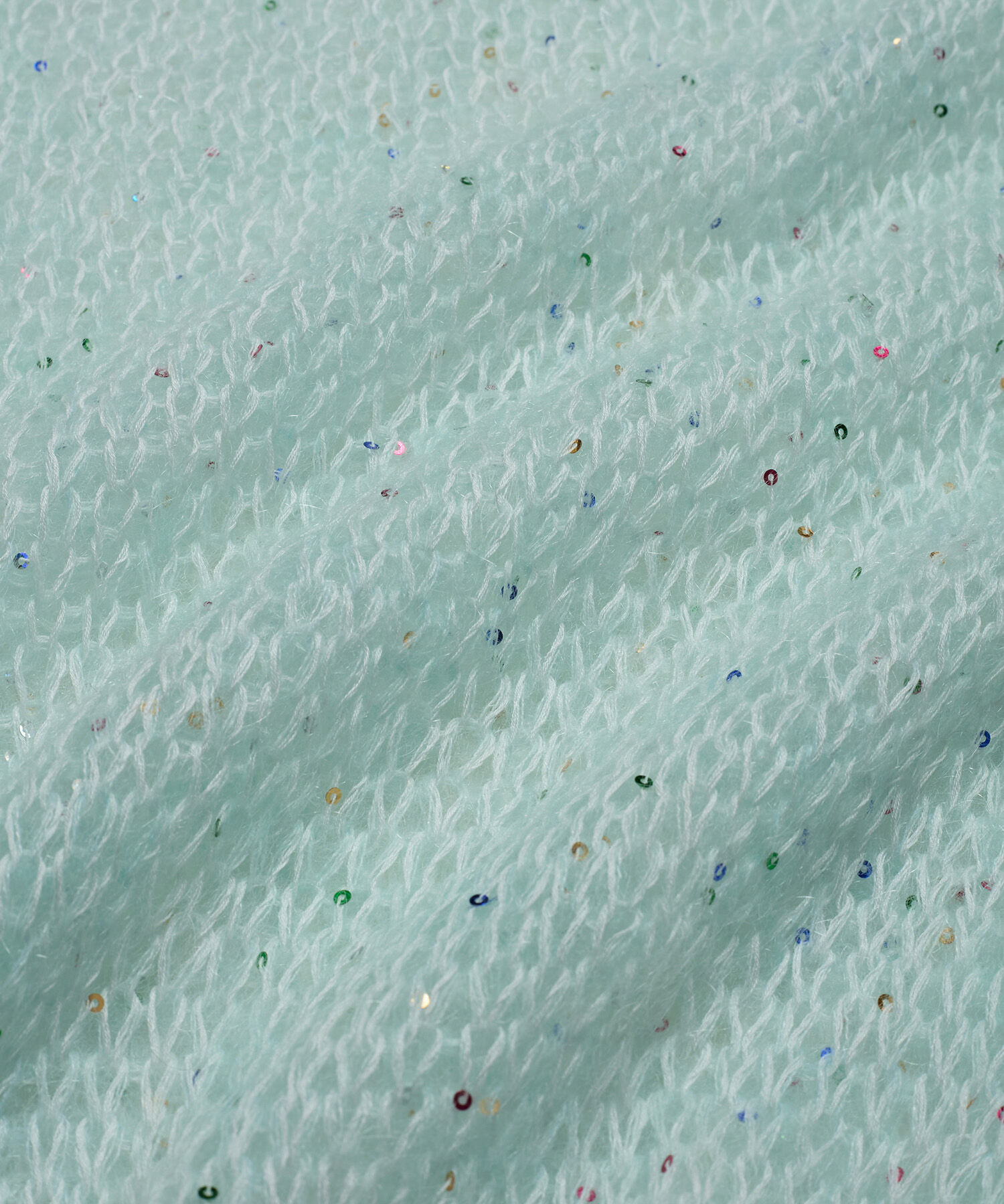 SALON adam et rope'「シアーモヘアスパンコールプルオーバー」|ニット・セーター|