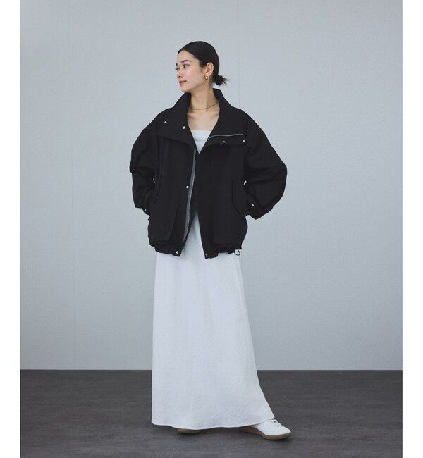 SALON adam et rope'「【追加】コットンリブカップ付きベアキャミ3」|キャミソール|