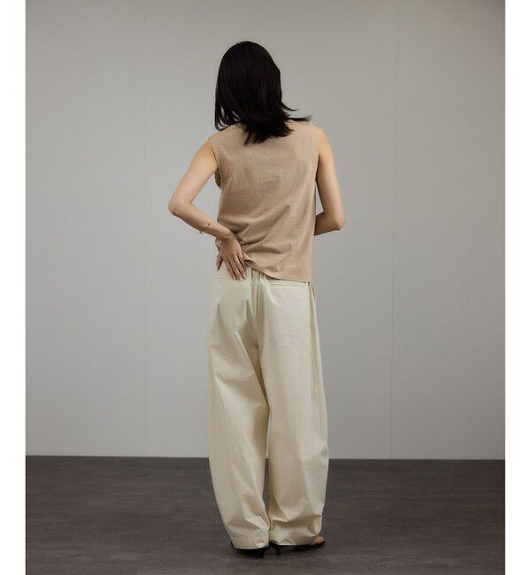 SALON adam et rope'「ビンテージライクオーバーダイプランジネックプルーバー」|タンクトップ|