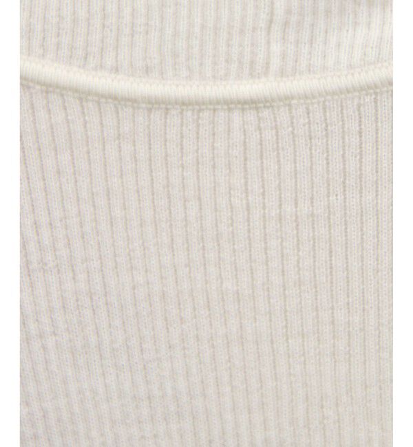 SALON adam et rope'「ハイゲージリブニットフードプルオーバー / イージーケア」|ニット・セーター|