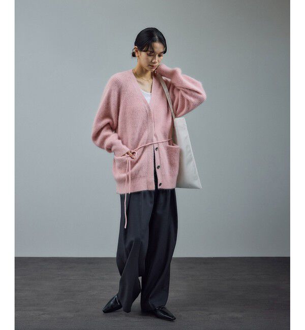 SALON adam et rope'「【WEB限定】フォックスウールVネックニットカーディガン」|カーディガン|