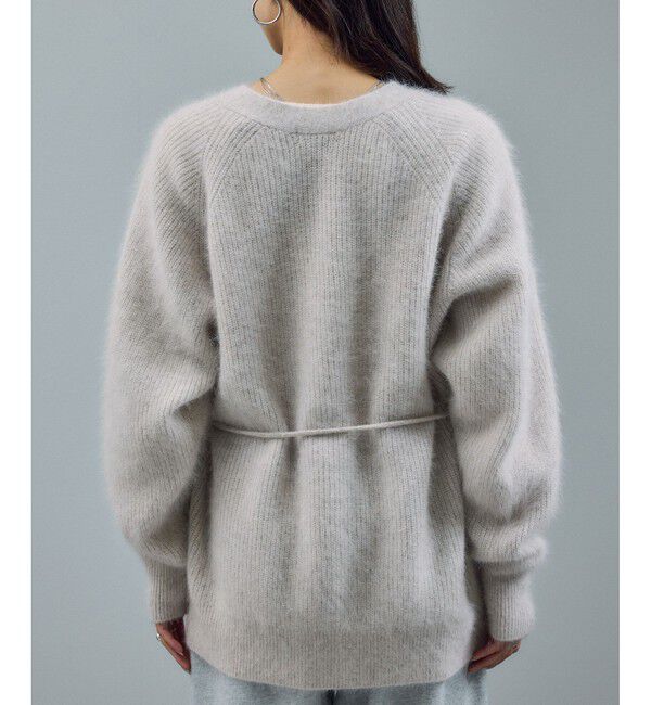 SALON adam et rope'「【WEB限定】フォックスウールVネックニットカーディガン」|カーディガン|