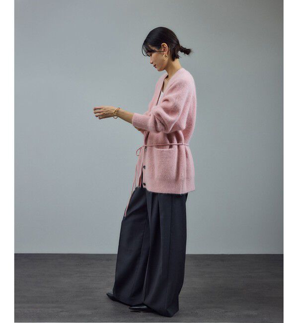 SALON adam et rope'「【WEB限定】フォックスウールVネックニットカーディガン」|カーディガン|