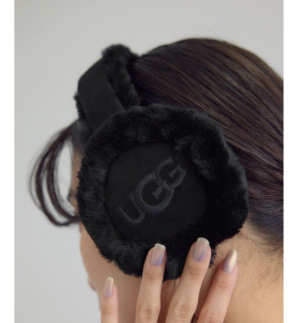 SALON adam et rope'「【UGG(アグ)】W SHEEPSKIN EMBROIDERY EARMUFF イヤーマフ」|イヤーマフ|