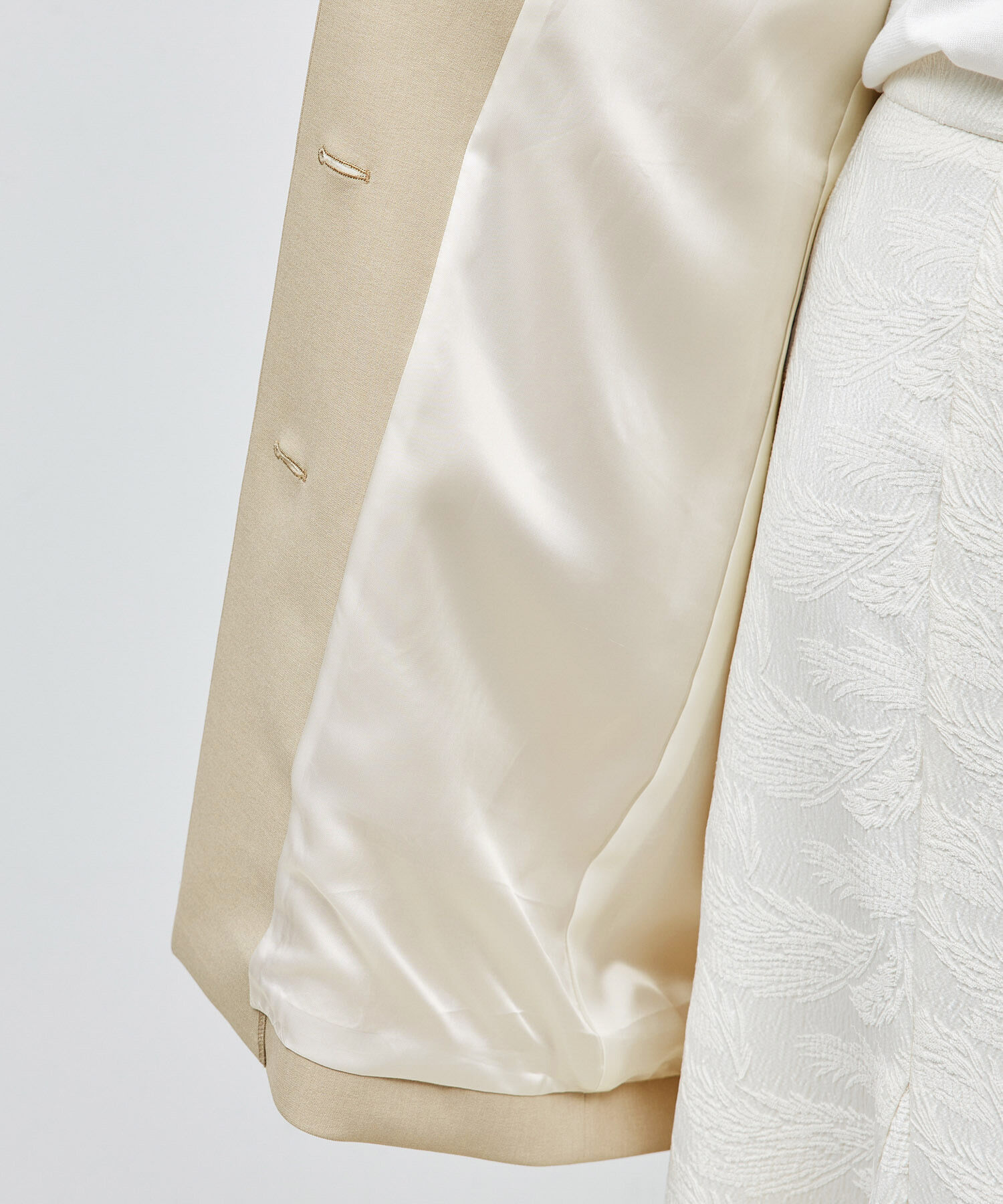 ROPE「ミドル丈ステンカラーコート《軽量・しわになりにくい・ストレッチ素材》」|ステンカラーコート|