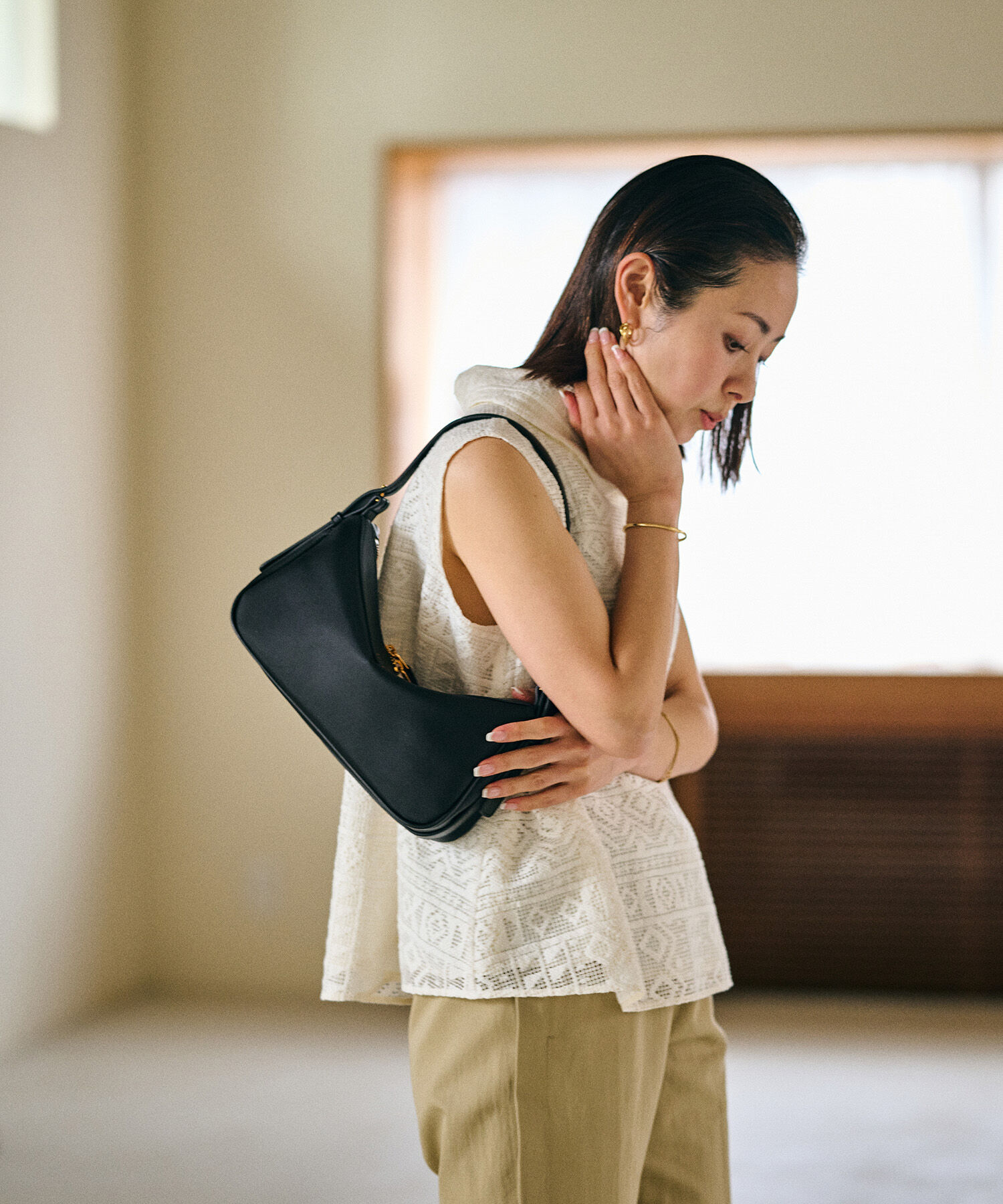 E'POR「【E'POR】C BAG Mini」|ハンドバッグ|