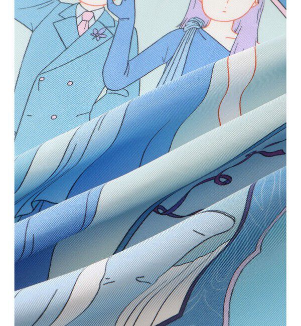 ROPE「【4 ARTIST for ROPE'】コラボ シルクスカーフ/Sサイズ」|バンダナ・スカーフ|