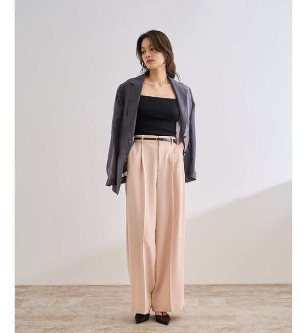 ROPE「カップ付きオーガニックコットンキャミソール/洗える」|キャミソール|