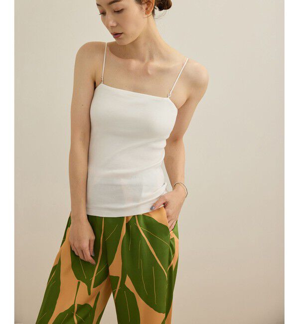 ROPE「カップ付きオーガニックコットンキャミソール/洗える」|キャミソール|