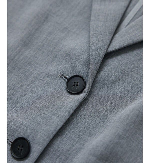 ROPE「【洗える】リネンライクコンパクトジャケット/セットアップ対応【WEB・一部店舗限定】」|テーラードジャケット|