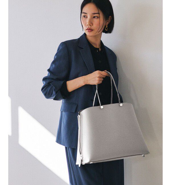 ROPE「【E'POR】【WEB限定】Y BAG Medium+ /A4対応・通勤・26SS」|トートバッグ|グレー(07)