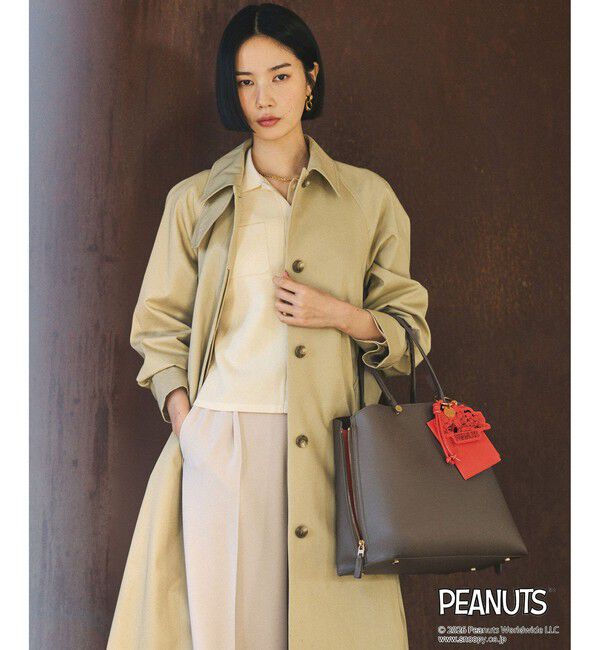 ROPE「【WEB限定/一部店舗限定】【E'POR&times;PEANUTS】別注 ポーチ付き ART CHARM」|チャーム・キーホルダー|