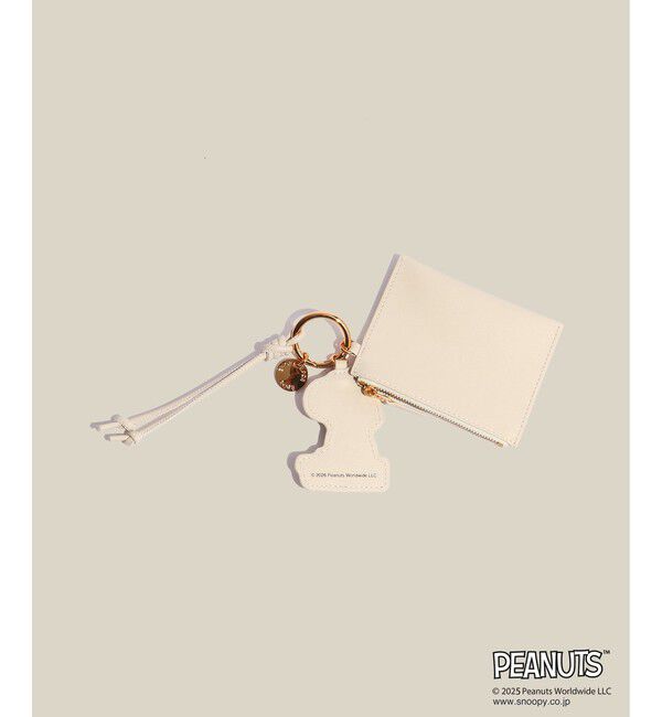 ROPE「【WEB限定/一部店舗限定】【E'POR&times;PEANUTS】別注 ポーチ付き ART CHARM」|チャーム・キーホルダー|