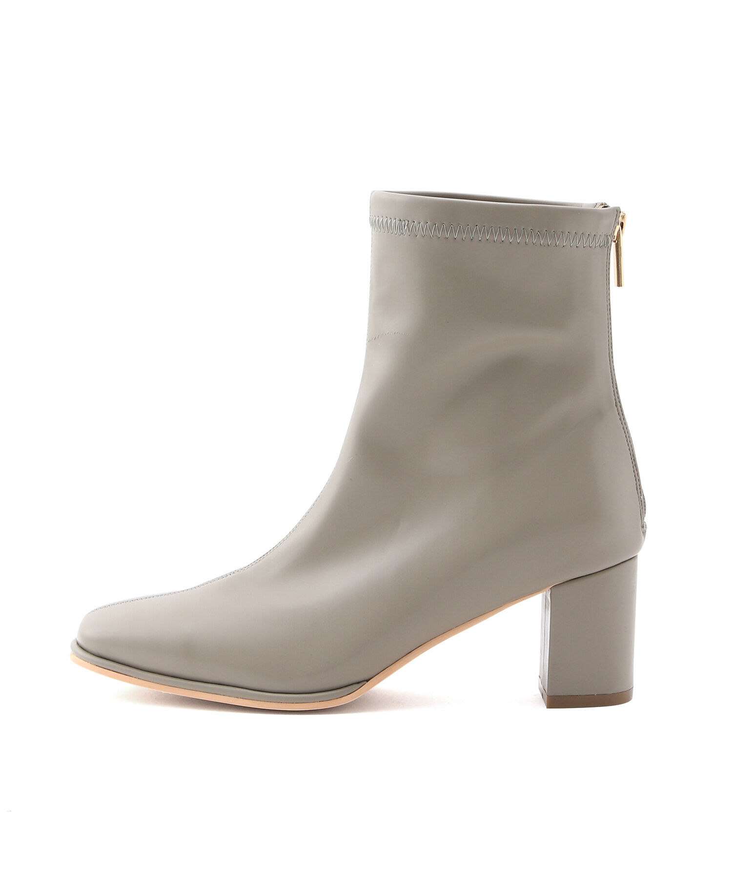 Juze「柔らかく足にフィット。スクエアトゥストレッチブーツ」|その他|