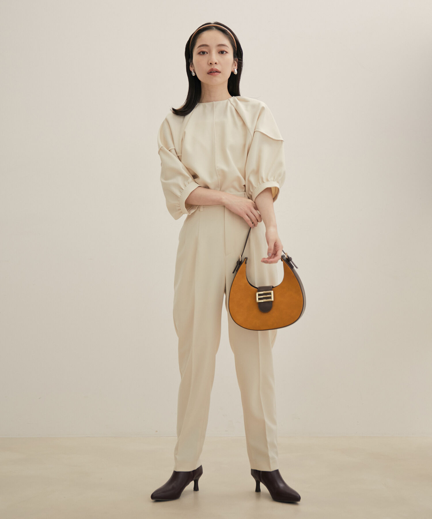 Juze「【生活防水・抗菌防臭】リサイクルレザーポインテッドミドルブーツ【sustainable】」|その他|