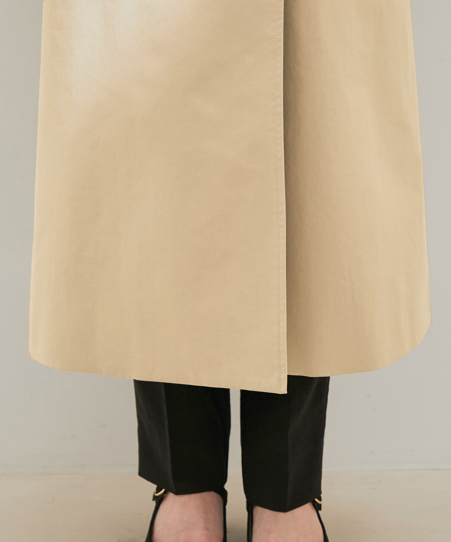 VIS「【撥水・花粉ガード】オーバーサイズトレンチコート」|トレンチコート|