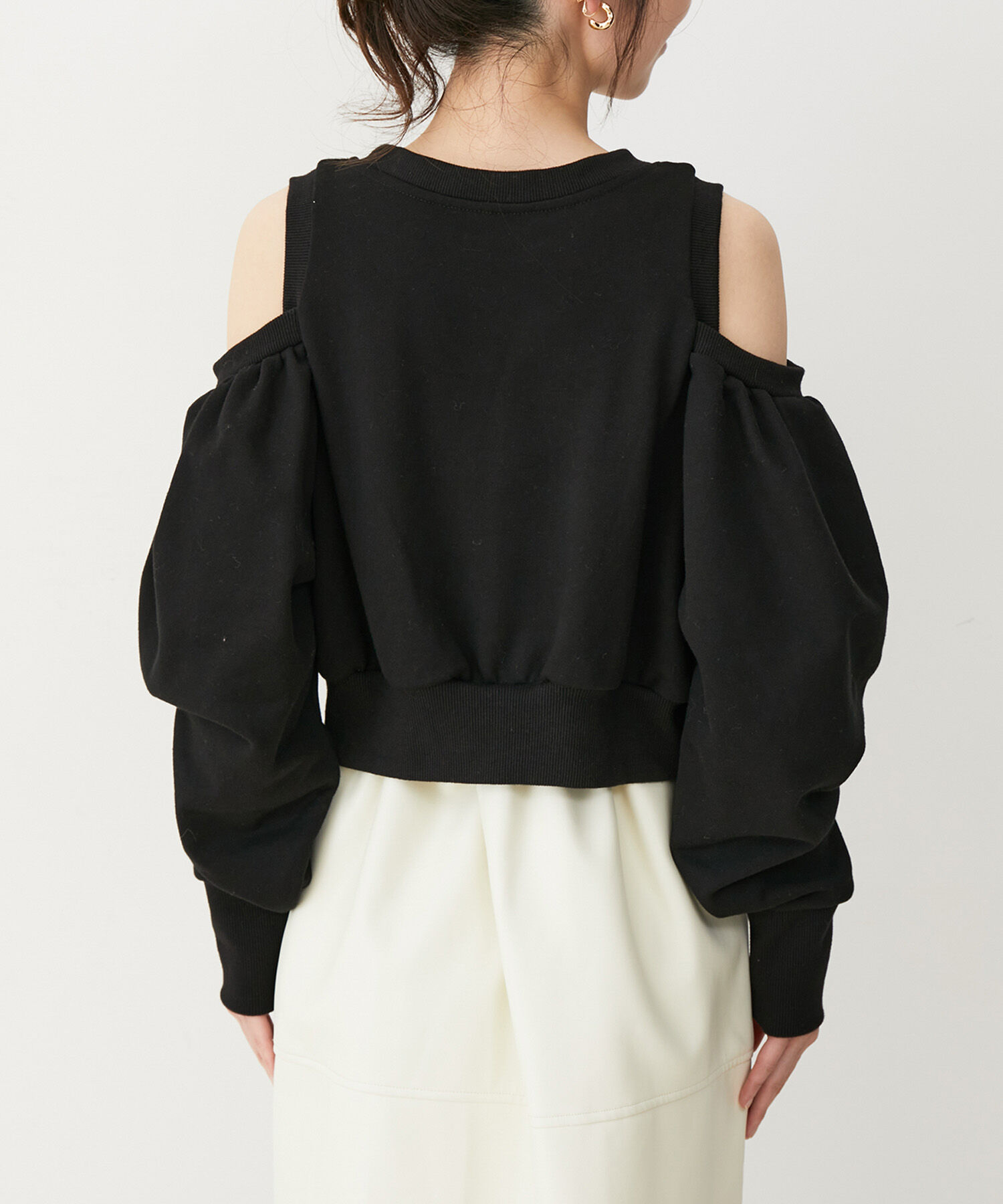 VIS「【FRUIT OF THE LOOM別注】オープンショルダースウェット」|スウェット・ジャージ|