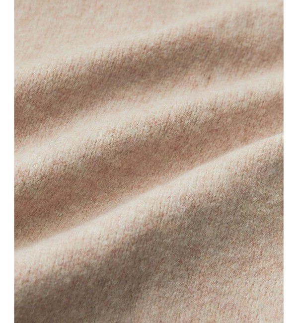 VIS「【選べる着丈】ふわもこサイドスリットニット【洗える】」|ニット・セーター|