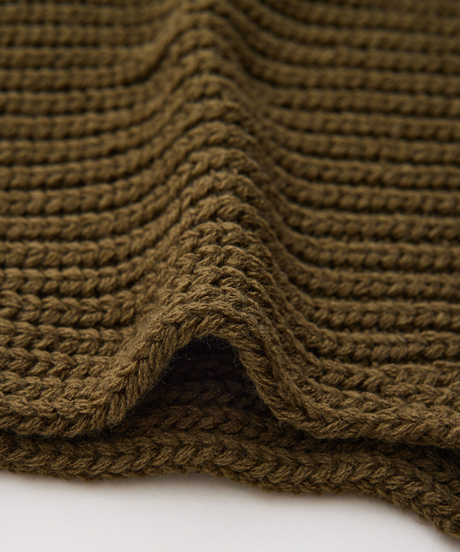 VIS「フリンジニットベスト」|ベスト・ジレ|