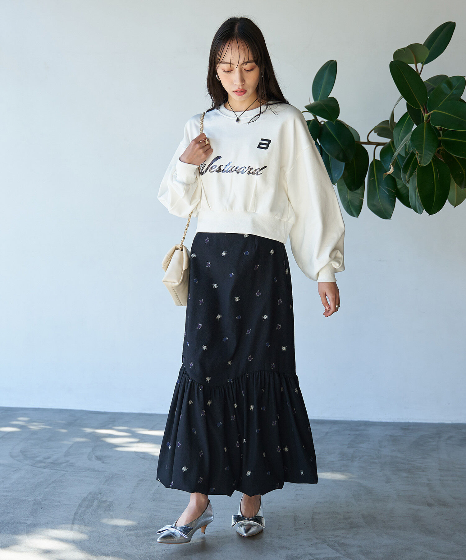 VIS「箔ロゴスウェットプルオーバー」|スウェット・ジャージ|