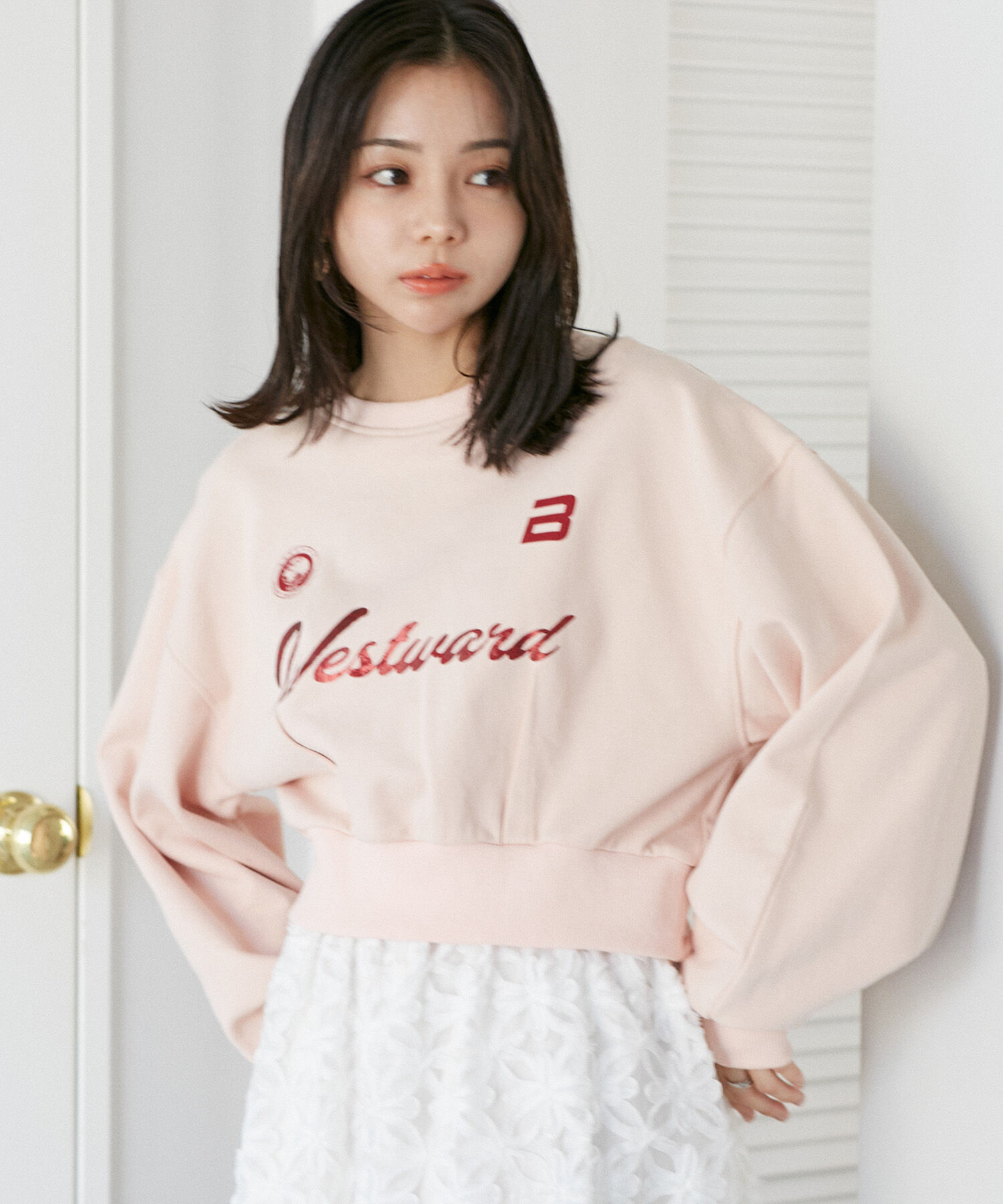 VIS「箔ロゴスウェットプルオーバー」|スウェット・ジャージ|