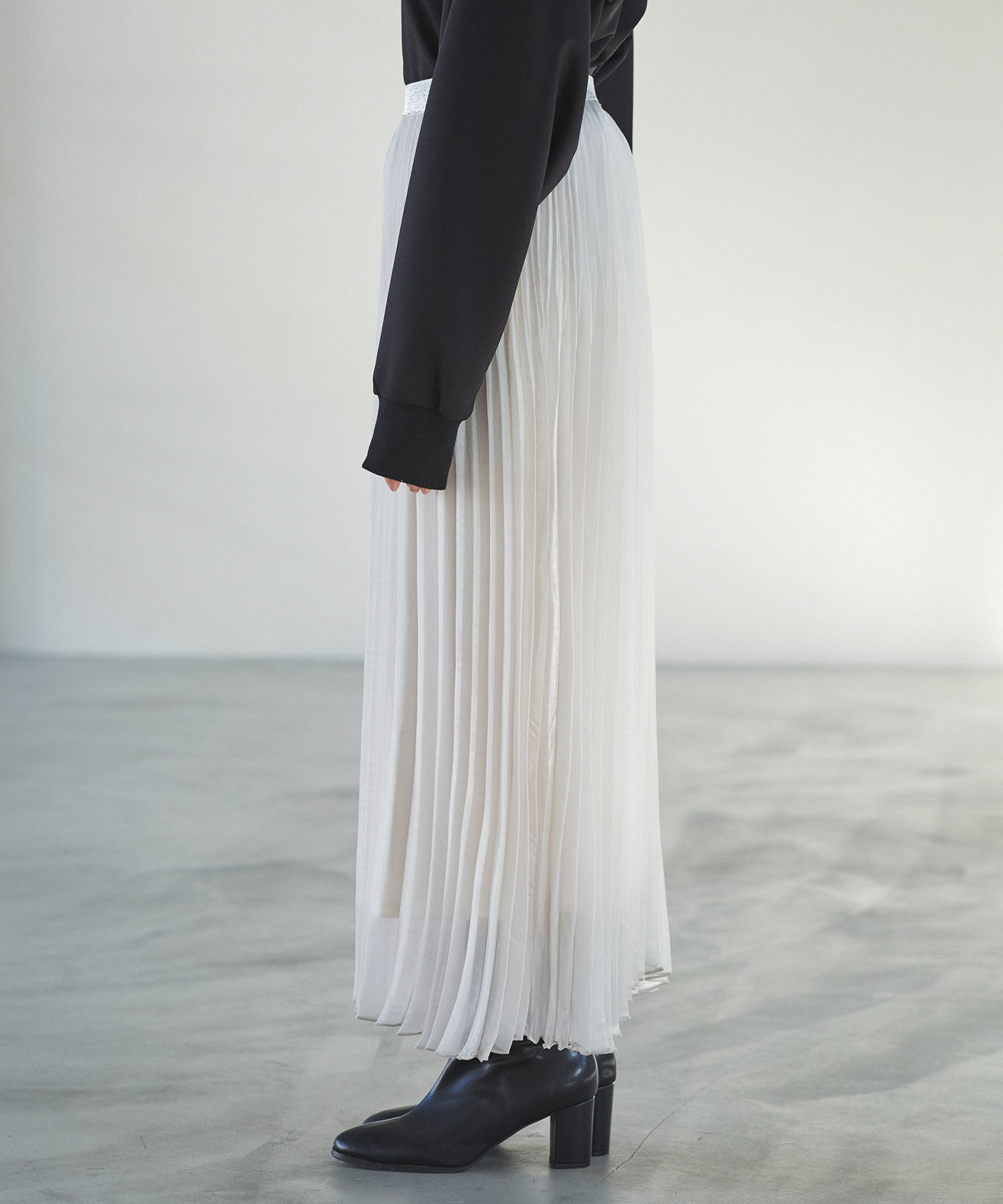 VIS「スパークルプリーツスカート」|スカート|
