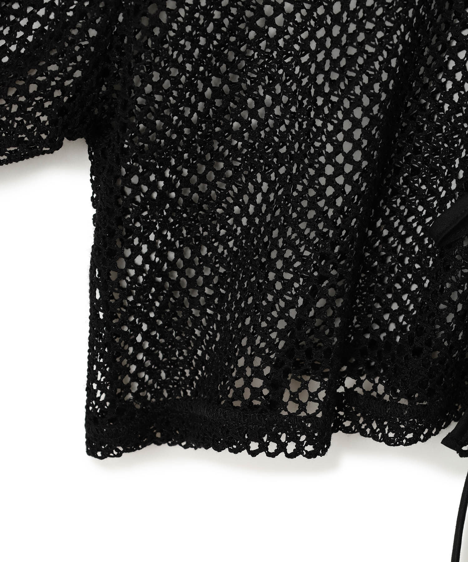 VIS「【前後2WAY】メッシュフリルカーディガン」|シャツ・ブラウス|