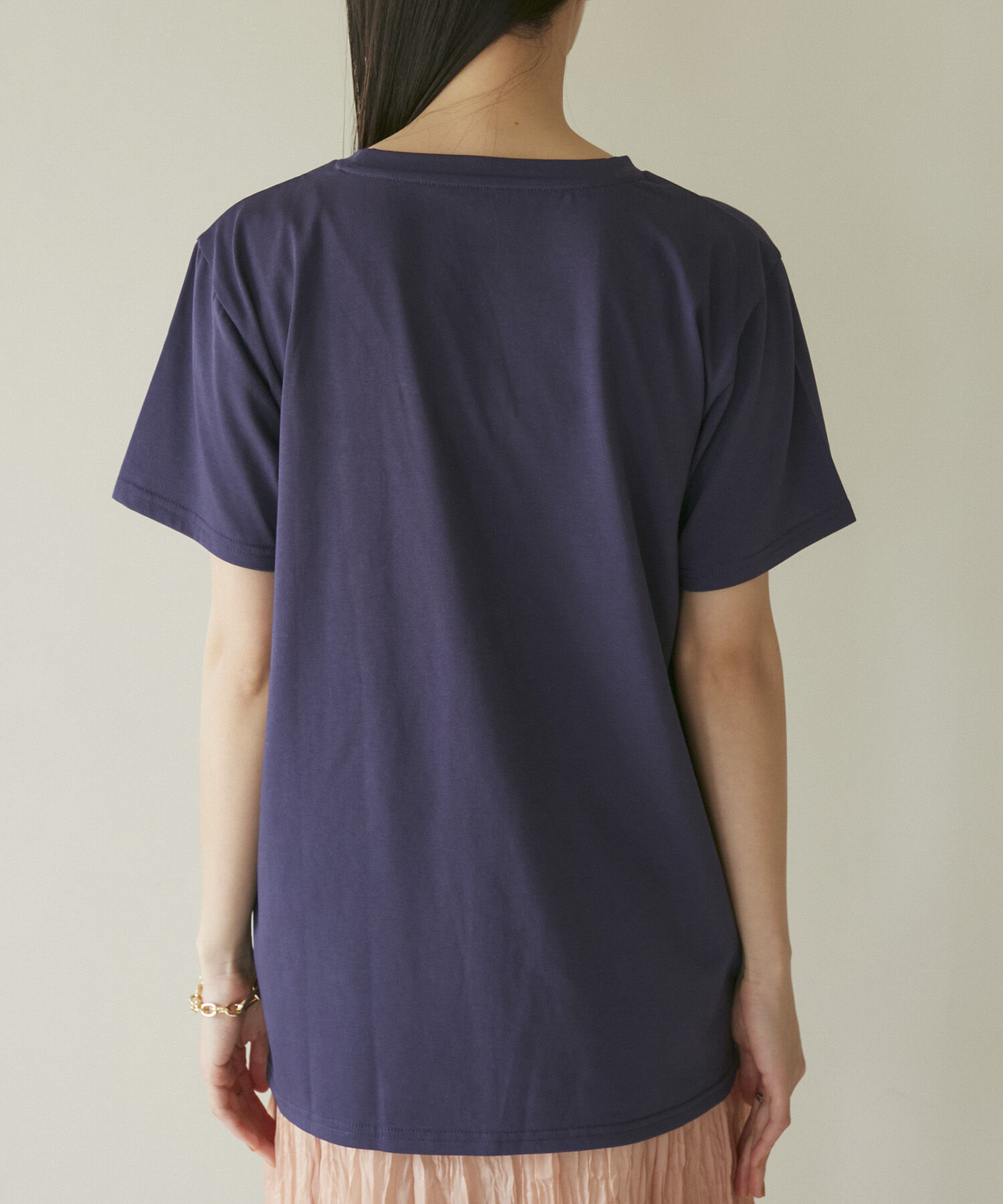 VIS「【洗える】Souvenir ロゴTシャツ」|Tシャツ・カットソー|