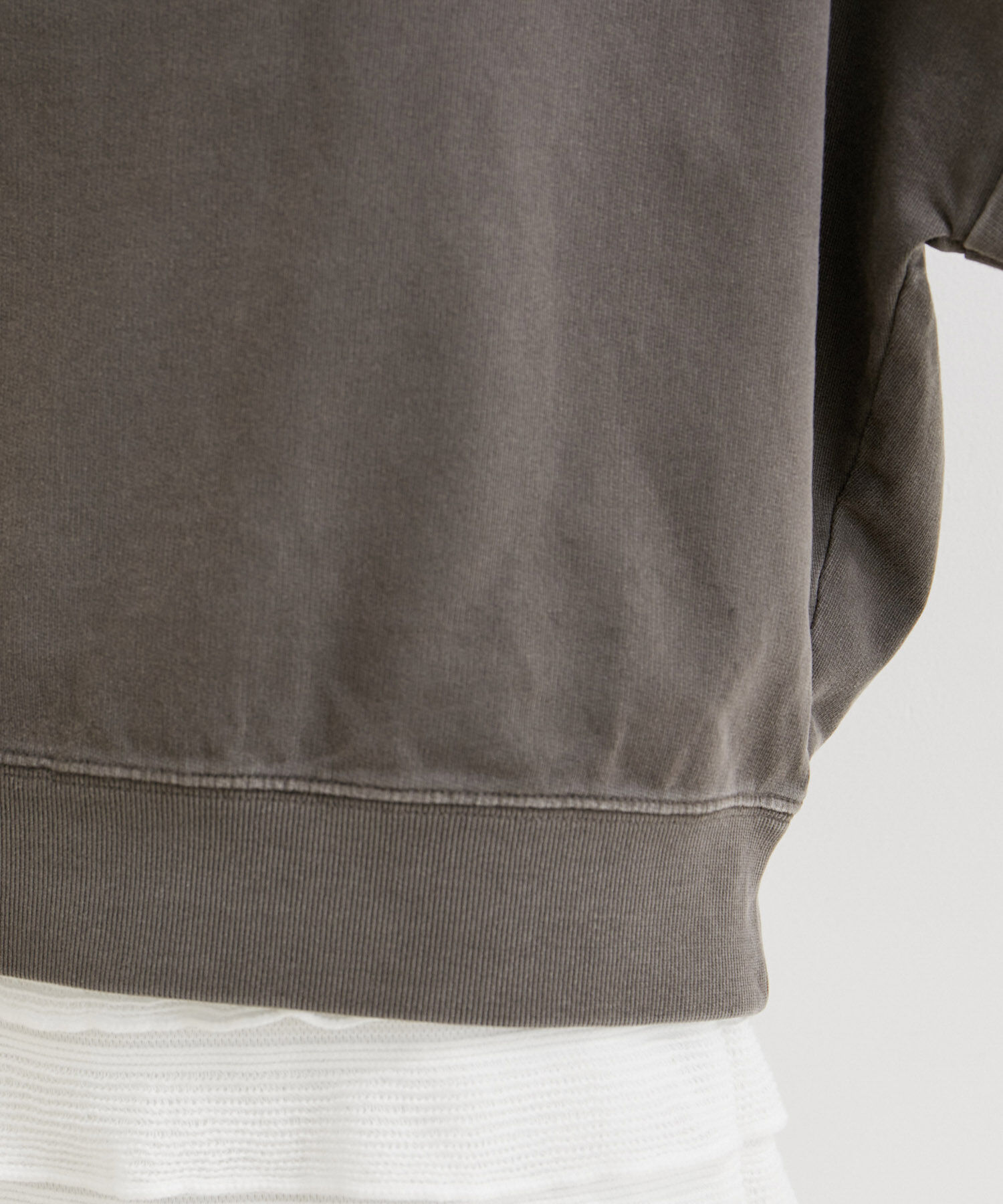 VIS「【洗える】ピグメント加工ワンショルプルオーバー」|Tシャツ・カットソー|