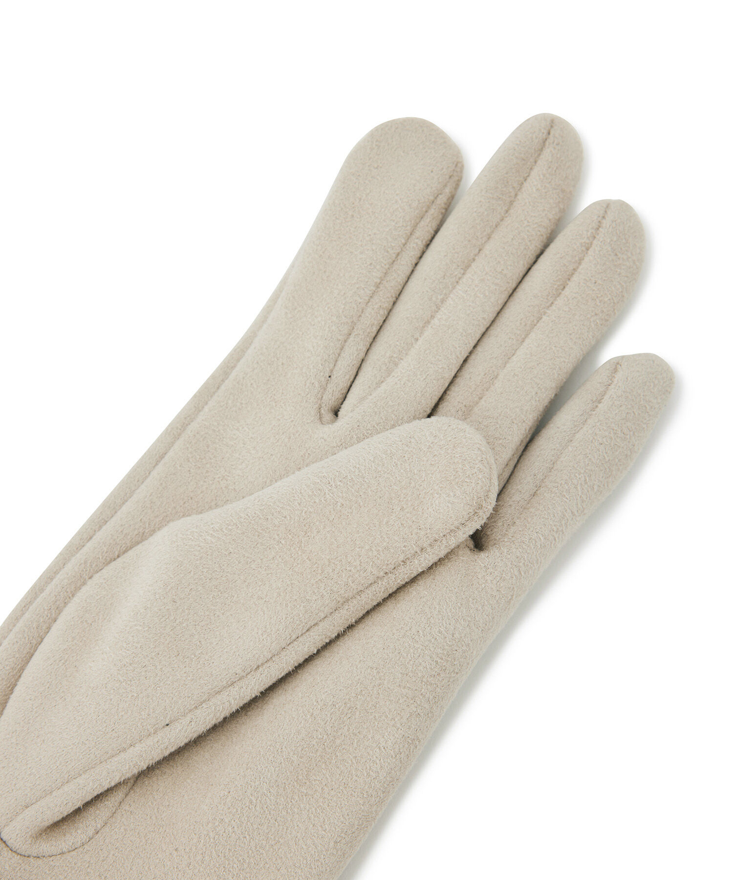 VIS「フェイクスェードファーグローブ」|手袋|