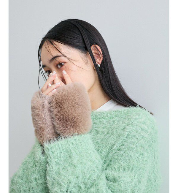 VIS「フィンガーレスファーアームウォーマー」|手袋|