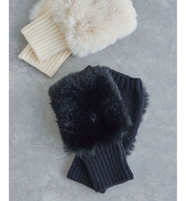 VIS「フィンガーレスファーアームウォーマー」|手袋|