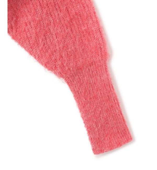 VIS「パールボタンVネック片畦ニットカーディガン」|カーディガン|