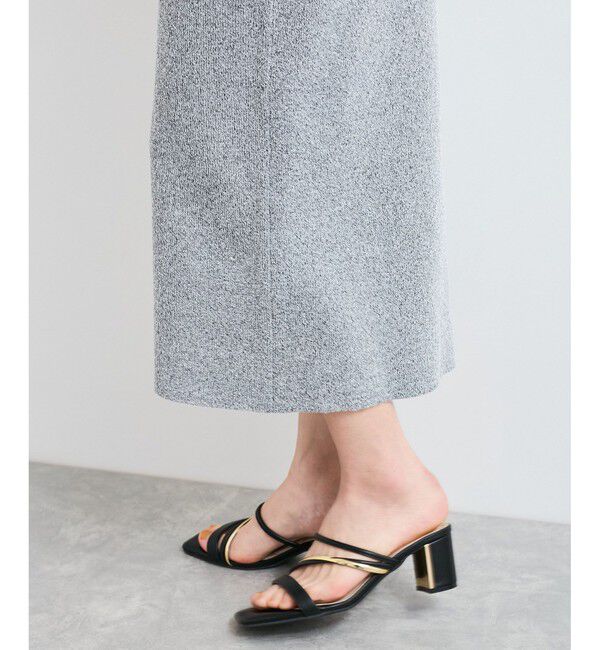 VIS「配色ニットタンクワンピース」|ワンピース|