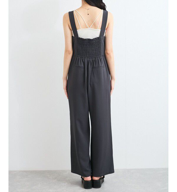 VIS「フロントタックデザインサロペット/オールインワン」|オールインワン|