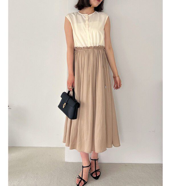 VIS「ウエストリボンドッキングワンピース」|ワンピース|