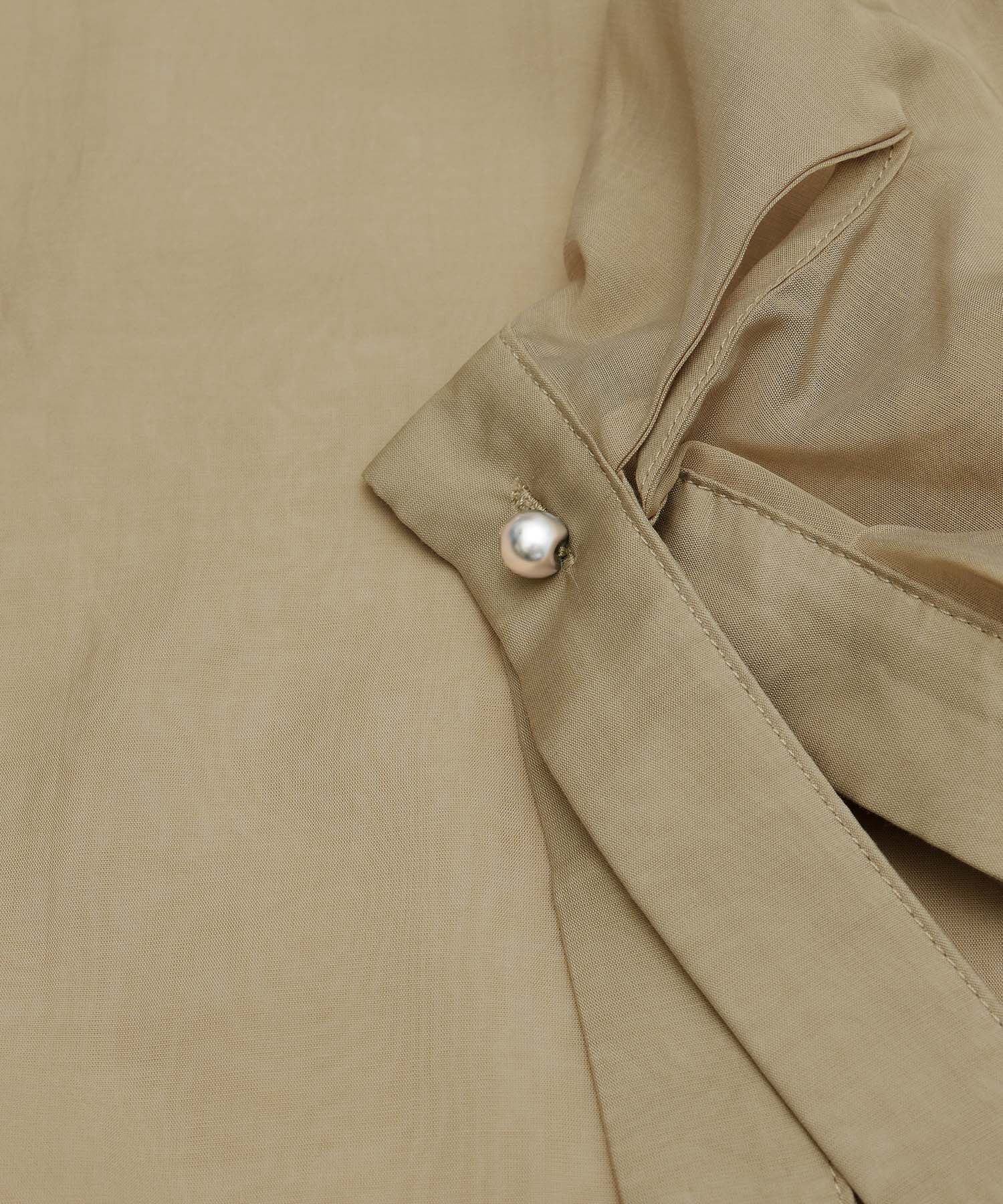 Rope&rsquo;Picnic「【emur/エミュール】シアーフリルカフスブラウス」|シャツ・ブラウス|