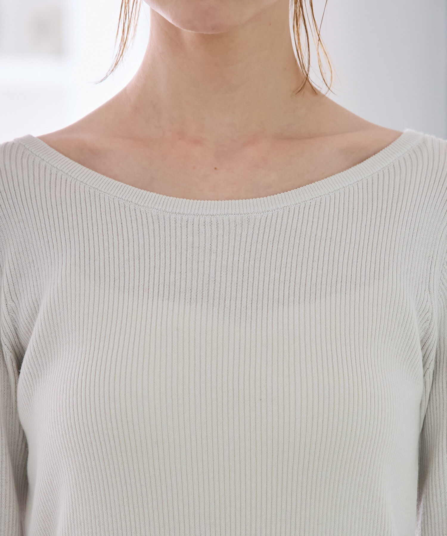 Rope&rsquo;Picnic「袖ラメシアー＆袖チュールプルオーバー」|ニット・セーター|