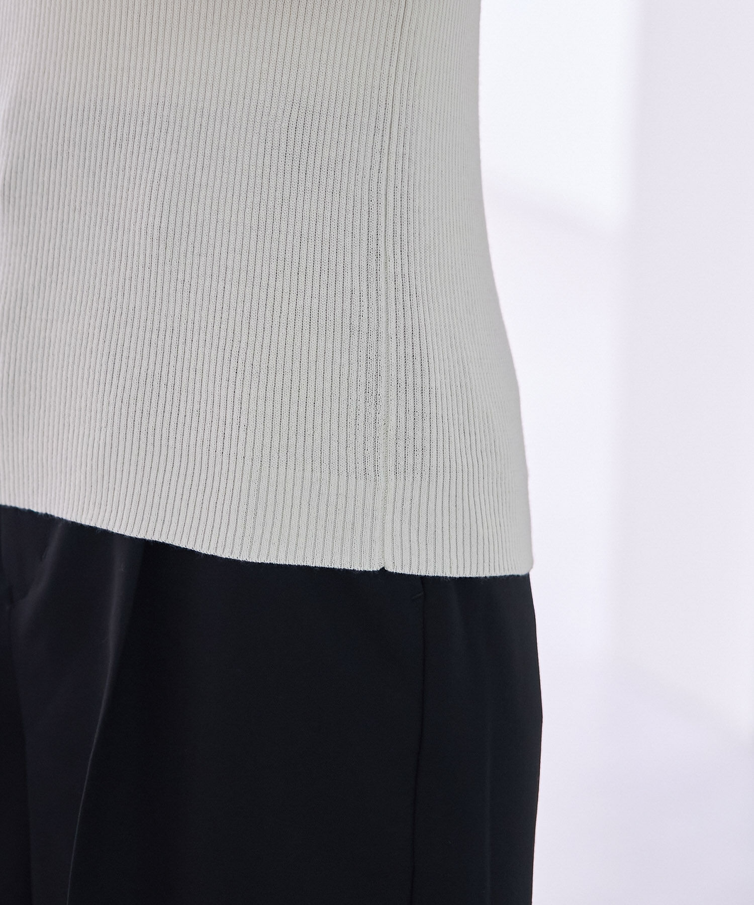 Rope&rsquo;Picnic「袖ラメシアー＆袖チュールプルオーバー」|ニット・セーター|