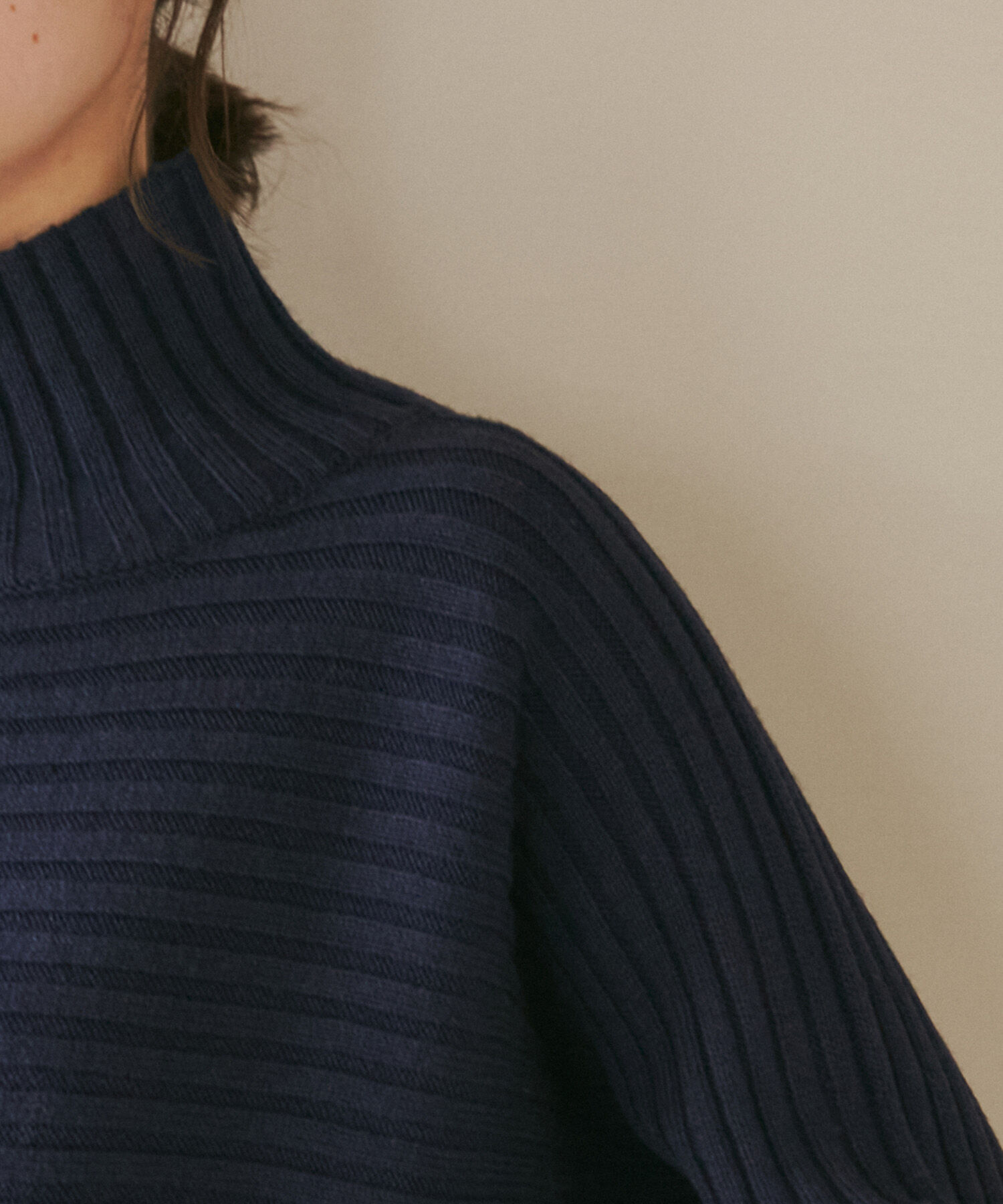 Rope&rsquo;Picnic「【WEB限定カラーあり】アソートリブ切り替えニットプルオーバー/リンクコーデ・新色追加」|ニット・セーター|