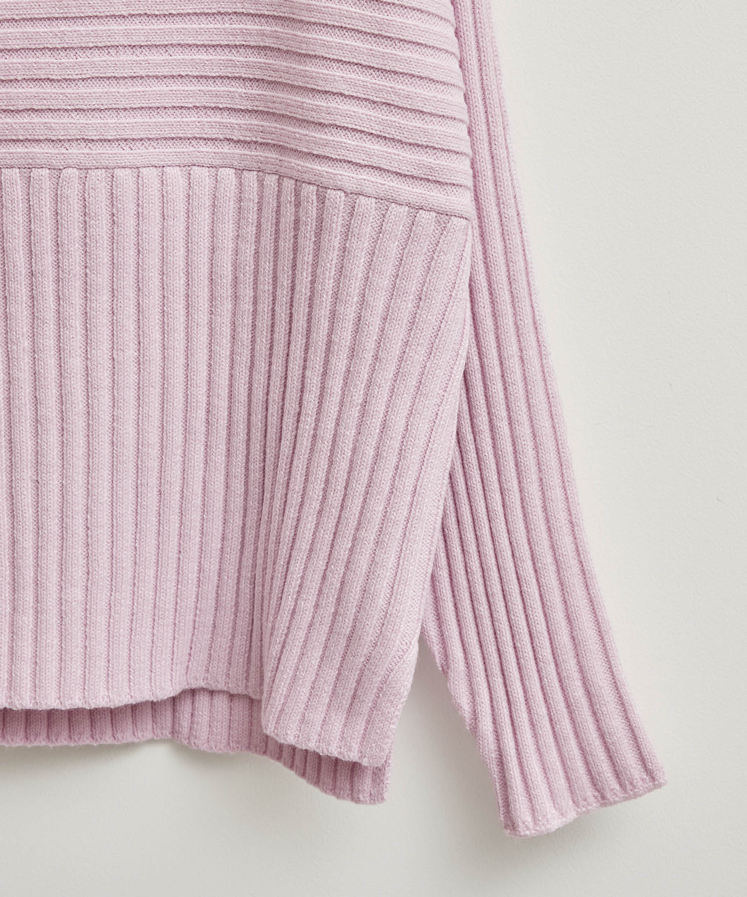 Rope&rsquo;Picnic「【WEB限定カラーあり】アソートリブ切り替えニットプルオーバー/リンクコーデ・新色追加」|ニット・セーター|