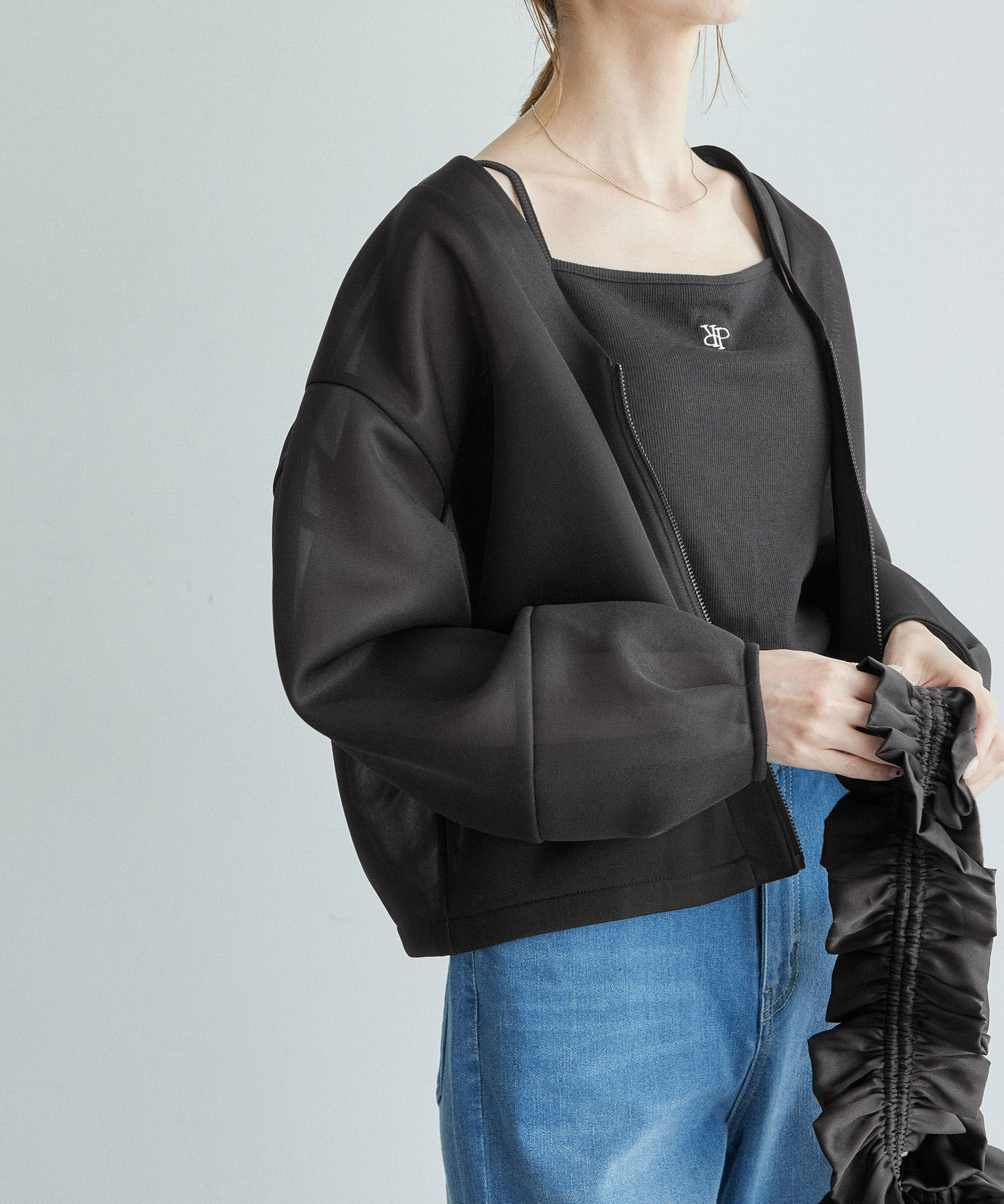 Rope&rsquo;Picnic「シアーダンボールブルゾン」|ブルゾン・スタジャン|