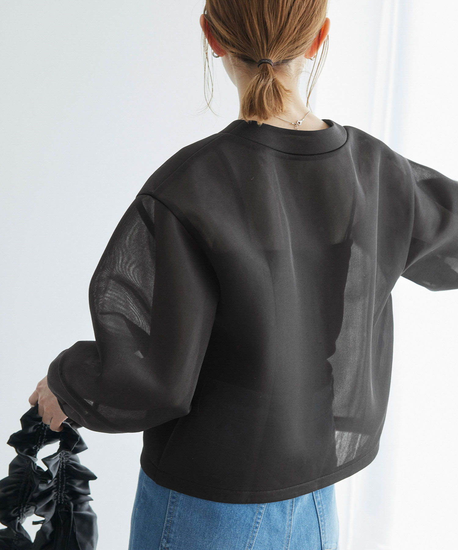 Rope&rsquo;Picnic「シアーダンボールブルゾン」|ブルゾン・スタジャン|