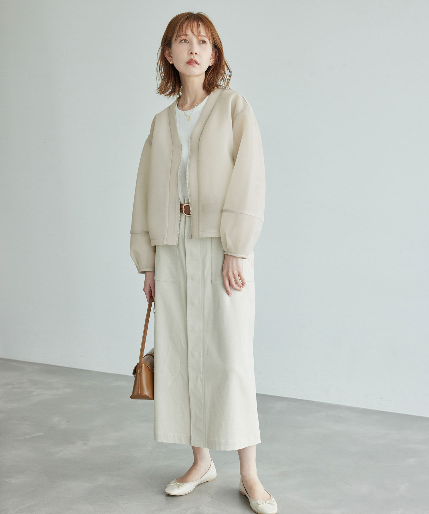 Rope&rsquo;Picnic「シアーダンボールブルゾン」|ブルゾン・スタジャン|