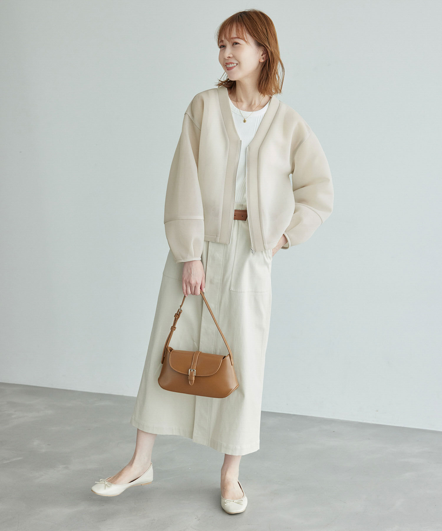 Rope&rsquo;Picnic「シアーダンボールブルゾン」|ブルゾン・スタジャン|