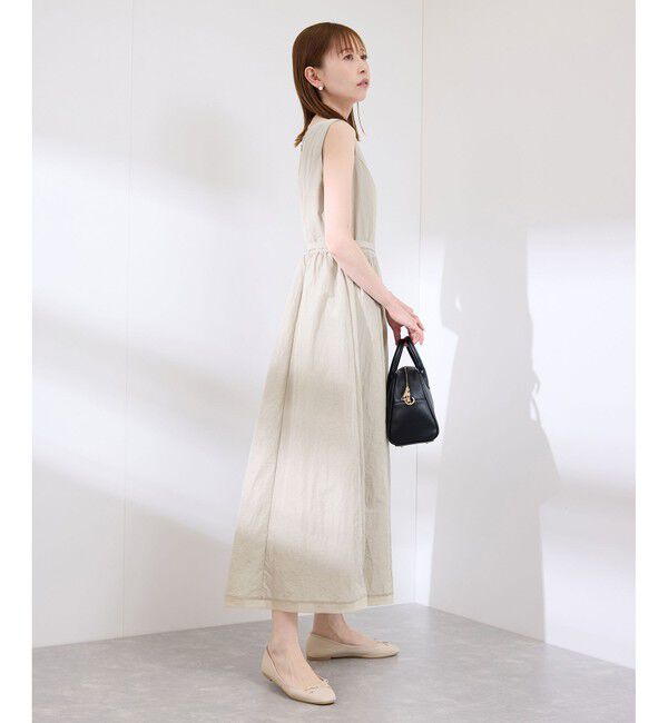 Rope&rsquo;Picnic「【emur/エミュール】ナイロンタフタデザインワンピース」|ワンピース|